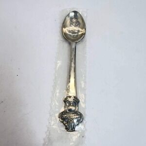 Rolex Bucherer Switzerland Lucerne Lion Souvenir Spoon Silver Plated CB69